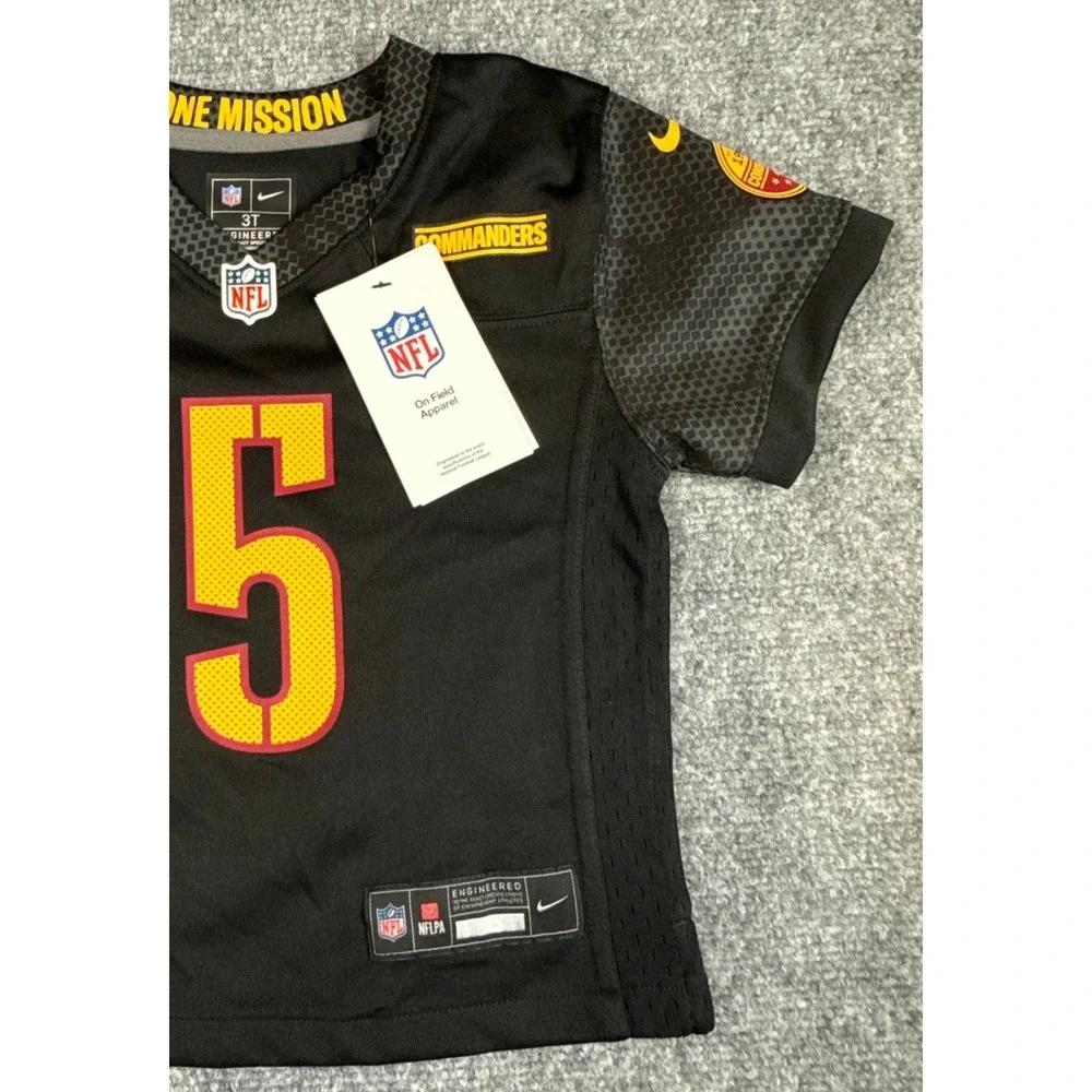 Nike Washington Commanders Jayden Daniels #5 Toddler 3T NFL Game Jersey NWT